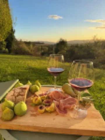 Podere Fontebernardi, authentic Tuscan farmhouse overlooking Pienza.