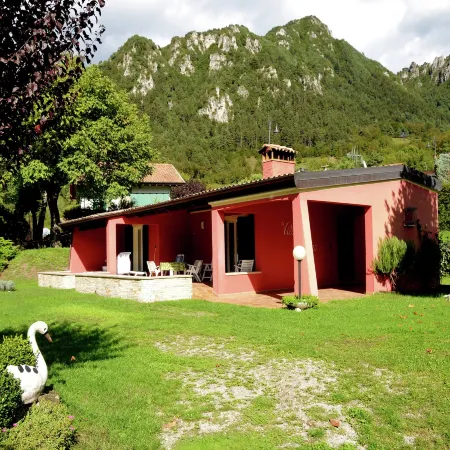 Villa by Lake Idro with Panoramic Views