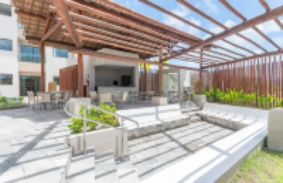Flat 1Qt na Praia dos Carneiros-SH139