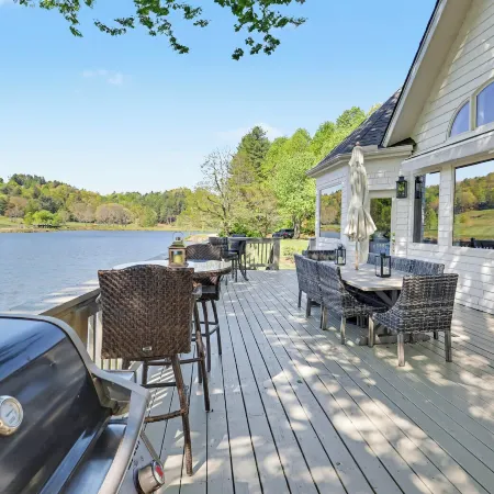 Chic Sky Valley Resort Home on Golf Course!