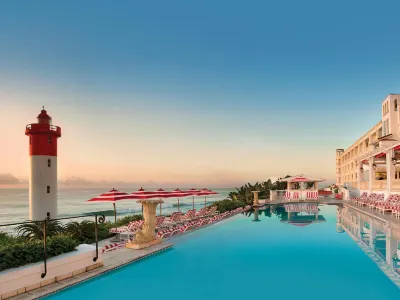 The Oyster Box Hotel in zona Umhlanga Beach
