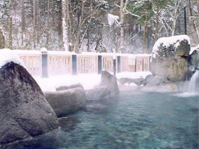 スパ・大浴場 囲炉裏会席と樹氷の宿　不動温泉　華菱（はなびし）の写真