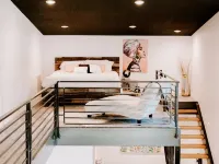 Gorgeous Industrial Loft with Open Concept Hotels in Saylor