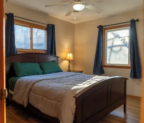 Downtown rambler. 2 bed, 1 bath, office & fence.