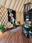 Rascally Rabbit Yurt - Shenandoah VA - Hot tub, wood burning fireplace, wifi