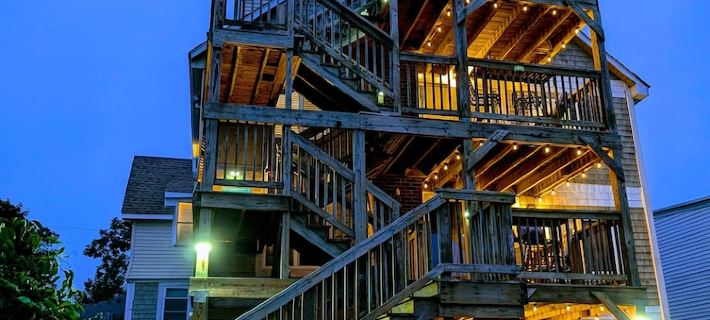 ⭐ SandDollar Suite - Private Deck with Gorgeous Views of Onset Beach ⭐ Отели в г. Вэрхэм