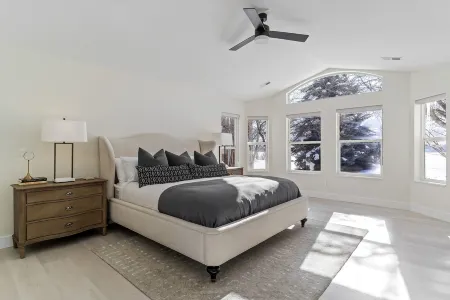 Stunning Lakefront Retreat with Jacuzzi and Unobstructed Mountain Views