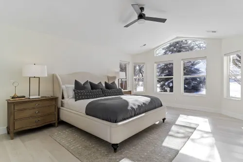 Stunning Lakefront Retreat with Jacuzzi and Unobstructed Mountain Views