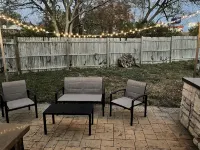 Cozy cottage with fire pit in safe area with easy access to Kansas City!