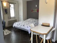 Studio with private parking Thonon center, very close to Thermes