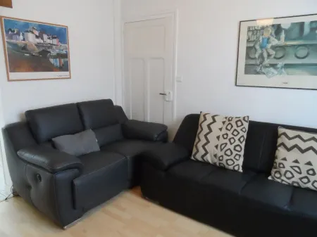 Fisherman house fully restored to 1. 200 m from the beach of Mousterlin