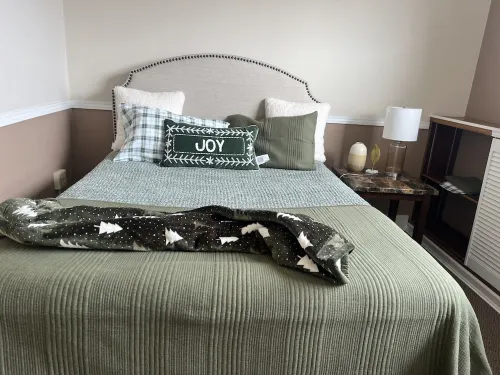 This is the cozy rooftop cottage Hotels in Jamestown