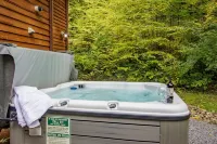 Private retreat with Nature at its best! Hot Tub, Lake & ski, Arcade & Games.
