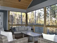 Lovely lakefront home with dock. Summertime stunner. Winter wonderland nearby. Hotels in McDowell County