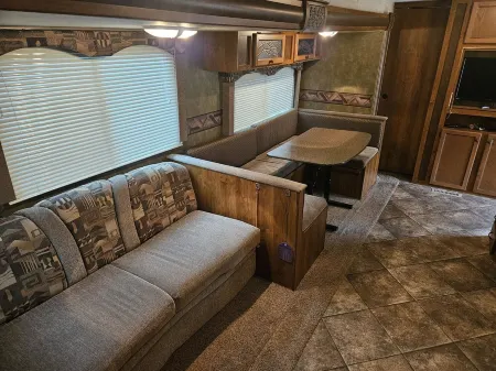 lakefront 2 bedroom rv at Whispering meadows at patoka lake
