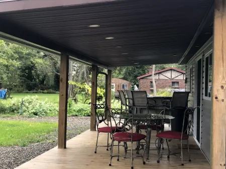 "Nora's Nest" on the Outlet of Chautauqua Lake, also known as Chadakoin River