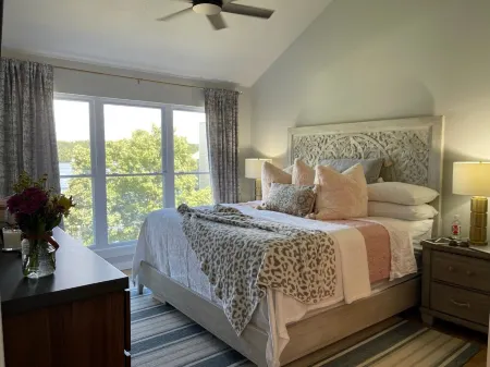 Stunning Lake Views, Quite Luxury Finishes, Delightful Details, No Stairs Entry