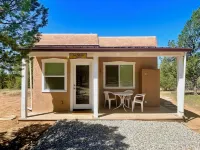 At Home in the Enchanted Forest of Carson between Taos & Ojo Caliente!