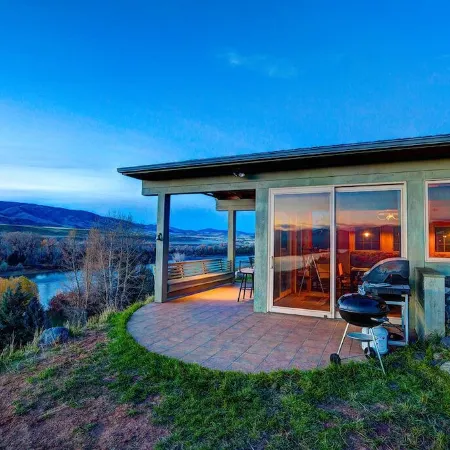 Riverfront property with the best views in Paradise valley!