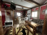 Timberframe Cabin in the Alaskan Backcountry