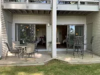 1 bedroom 2 bath condo overlooking Grand Traverse Bay and Acme Creek