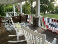 Beautiful 5 bedroom Lake House across the street from Cayuga Lake.