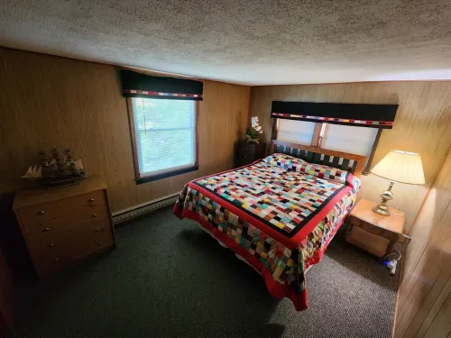 Secluded Lake of the Ozarks Vacation Home Waterfront with a Covered Dock.