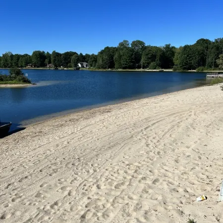Huge Cape Cod Style Home on all Sandy beach / Cedar Lake MI