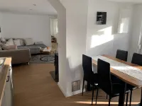 NEW renovated vacation apartment in a quiet location (large fenced property)