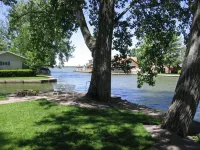 Schmucker Rentals, Tecumseh Island.  Great fishing off the point.