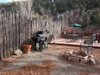 On the Pecos River in Pecos New Mexico