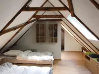 Vacation apartment "Kaminzimmer" in the 2-stall country house in the Rhodo garden.