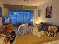 Absolute comfort in Sanary, l'appart de la mer, all on foot, air conditioning and garage