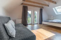 "Brunnenhaus": Stylish vacation home with Mediterranean courtyard and huge garden