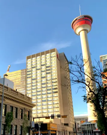 Calgary Marriott Downtown Hotel Отели рядом с достопримечательностью «TELUS Spark Science Centre»