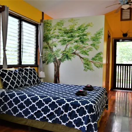 Treetop Cottage Escape in Tropical Garden Near San Ignacio