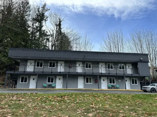 South Shore Motel - Parkplatz