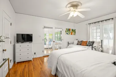 Coastal retreat with patio, sun deck, & kitchenette - 2-minute walk to beach