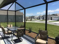 Gas Golf Cart and Screened Lanai - Beautiful Relaxing Villa Retreat