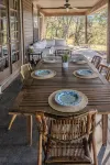 The sound of silence.  Reconnect with family at this special cabin in the woods