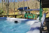 Creek Front Cabin with Hot Tub and Mountain Views - Stunning Retreat Hotels in Roan Mountain