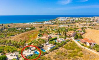 Villa Lela Tria Large Private Pool Walk to Beach Sea Views A C Wifi Car Not Required Eco-Frie - 2166