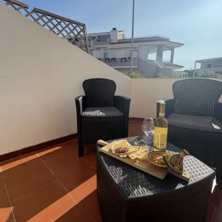 Bright flat near the beaches of Lu Bagnu