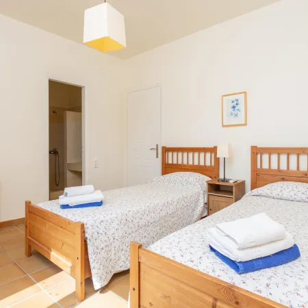 Villa Katerina Large Private Pool Walk to Beach Sea Views A C Wifi Car Not Required - 1021