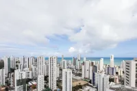 Lindo Flat No Beach Class Santa Maria em Boa Viagem