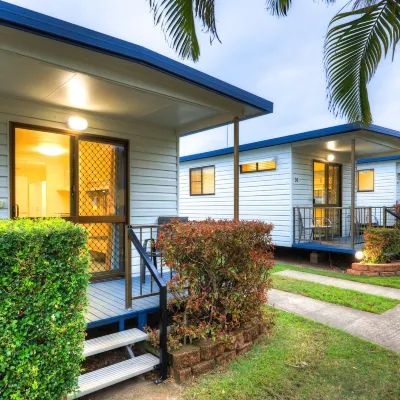 Alex Beach Cabins and Tourist Park Hotéis próximos à(ao) Mooloolaba Beach