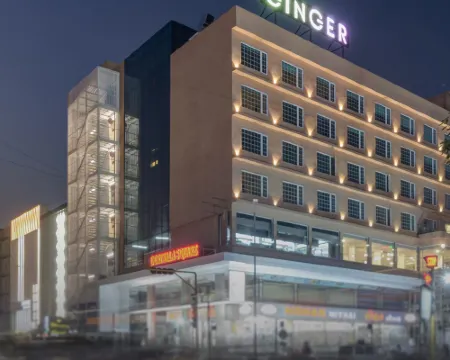 Ginger Surat City Centre Hotéis em Surat