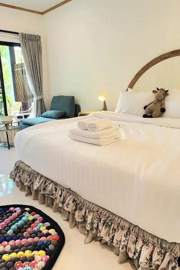 ห้องซิงเกิลซูพีเรีย, ระเบียง, วิวสวน