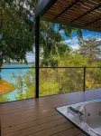 Cabaña Con Jacuzzi Privado y Vista Al Lago Elemen Retreat