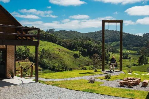Prana Chalé com Hidromassagem - Águas Mornas - SC Hotels in Aguas Mornas